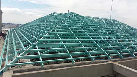 bảo trì sau thi công khung kèo thép nhẹ